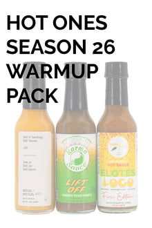 Hot Ones Hot Sauce Warmup Pack - Season 26